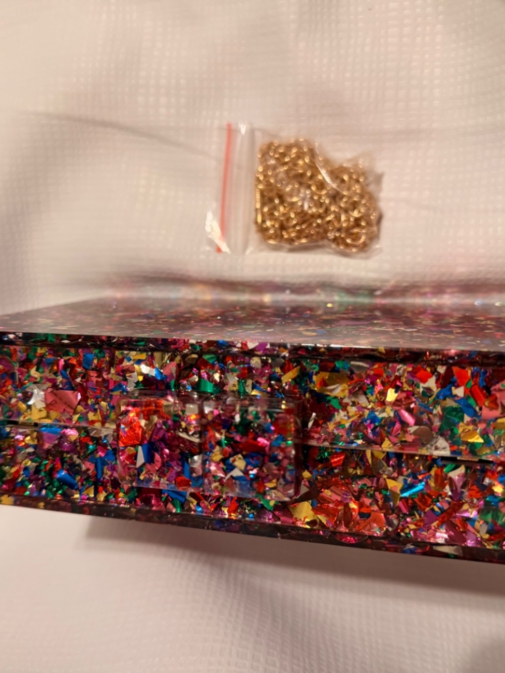 Multi Color Acrylic Purse - Picture 6 of 6